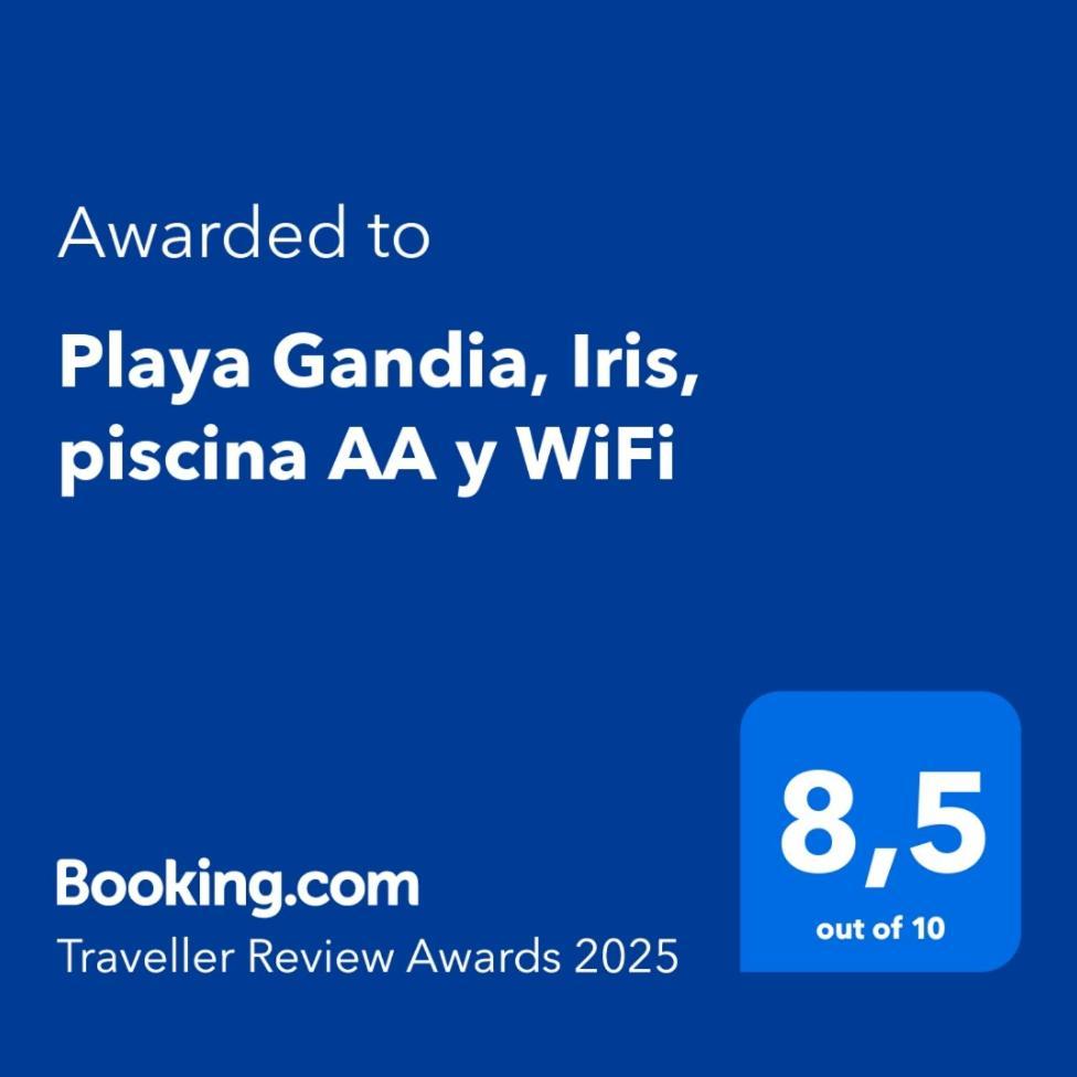 Playa Gandia, Iris, Piscina Aa Y Wifi Lejlighed Playa de Gandia Eksteriør billede